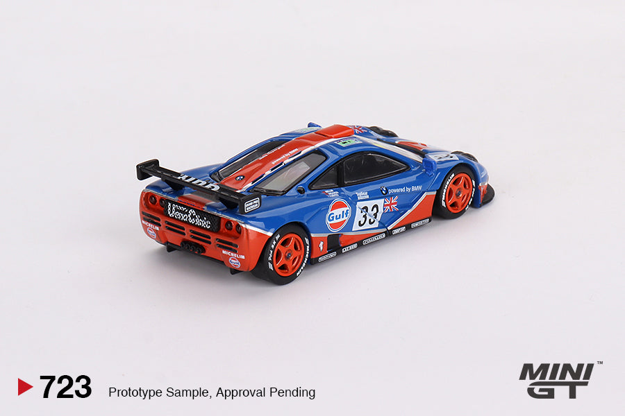 【2024年5月以降発売予定】 MINI GT MGT00723-L 1/64 マクラーレン F1 GTR ル・マン24時間 1996 #33