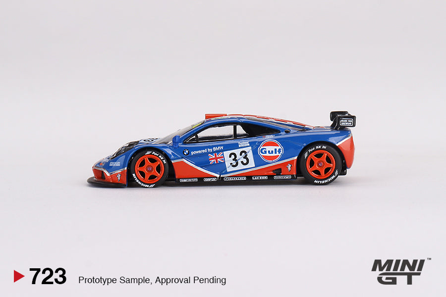 【2024年5月以降発売予定】 MINI GT MGT00723-L 1/64 マクラーレン F1 GTR ル・マン24時間 1996 #33