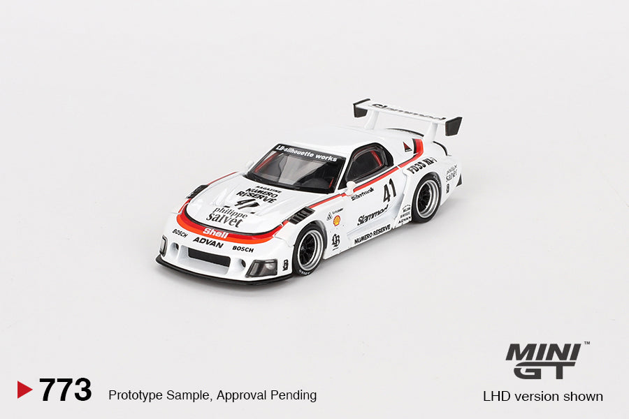 【2024年9月以降発売予定】 MINI GT MGT00773-R 1/64 マツダ RX-7 LB-Super Silhouette #41 Numero Reserve(右ハンドル)