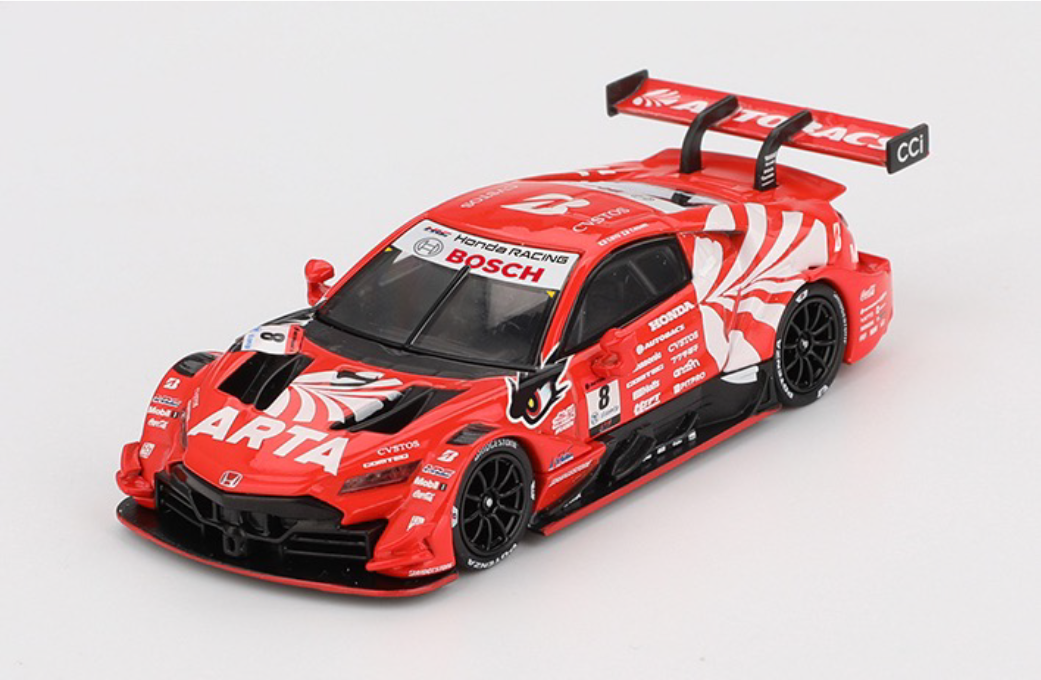 MINI GT MGT00786-BL 1/64 Honda NSX-GT Type S GT500 SUPER GTシリーズ 2023 #8 "ARTA MUGEN NSX-GT" ARTA(左ハンドル)日本限定