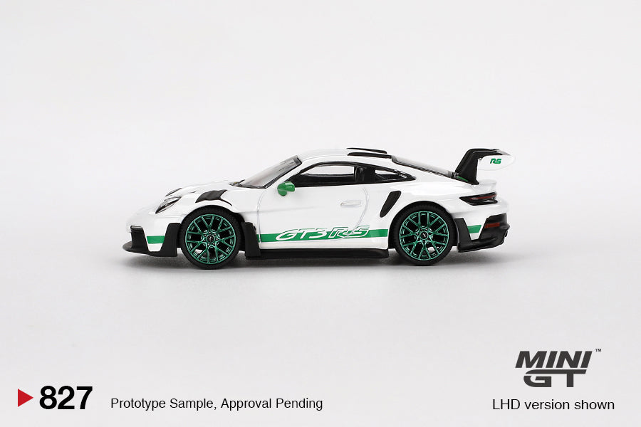 【2024年12月以降発売予定】 MINI GT MGT00827-L1/64 ポルシェ 911(992) GT3 RS トリビュート to カレラ RS パッケージ(左ハンドル)