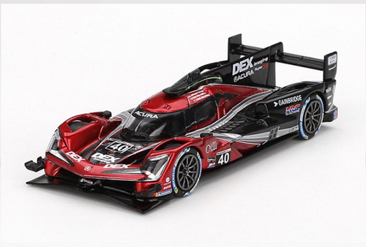 【2024年12月以降発売予定】 MINI GT MGT00837-L 1/64 Acura ARX-06 GTP IMSA セブリング12時間 2024 優勝車 #40 Wayne Taylor Racing with Andretti