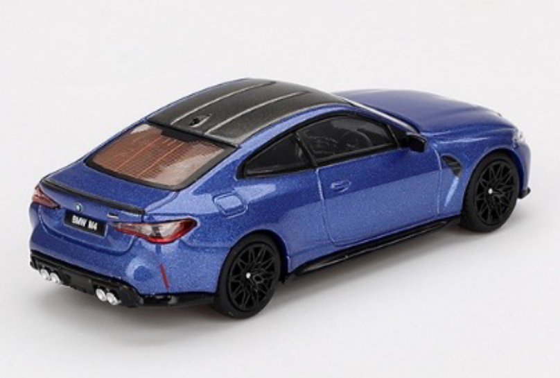 【2024年12月以降発売予定】 MINI GT MGT00845 1/64 BMW M4 コンペティション (G82) ポルティマオブルー