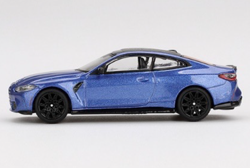 【2024年12月以降発売予定】 MINI GT MGT00845 1/64 BMW M4 コンペティション (G82) ポルティマオブルー