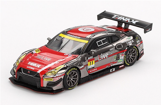 【2025年2月以降発売予定】 MINI GT MGT00861-BL 1/64 Nissan GT-R NISMO GT3 SUPER GTシリーズ 2023 #11  "GAINER TANAX GT-R" GAINER(左ハンドル) 日本限定