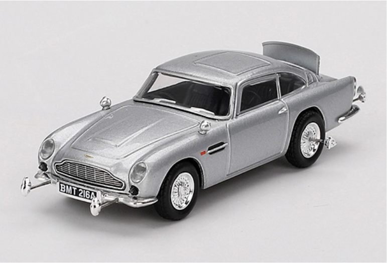 【2024年12月以降発売予定】 MINI GT MGT00900-007F 1/64 アストンマーチン DB5 「ゴールドフィンガー」フランス語版パッケージ