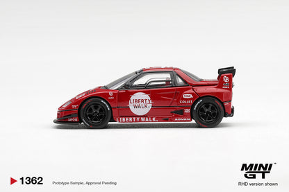 【2026年11月以降発売予定】 MINI GT MGT01362-R 1/64 マツダ AZ-1 リバティーウォーク LB40 LB-Hinomaru レッド(右ハンドル)