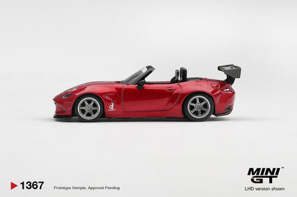 【2026年12月以降発売予定】 MINI GT MGT01367-L 1/64 Pandem マツダ ミアータ MX-5 Kodo レッド (左ハンドル)