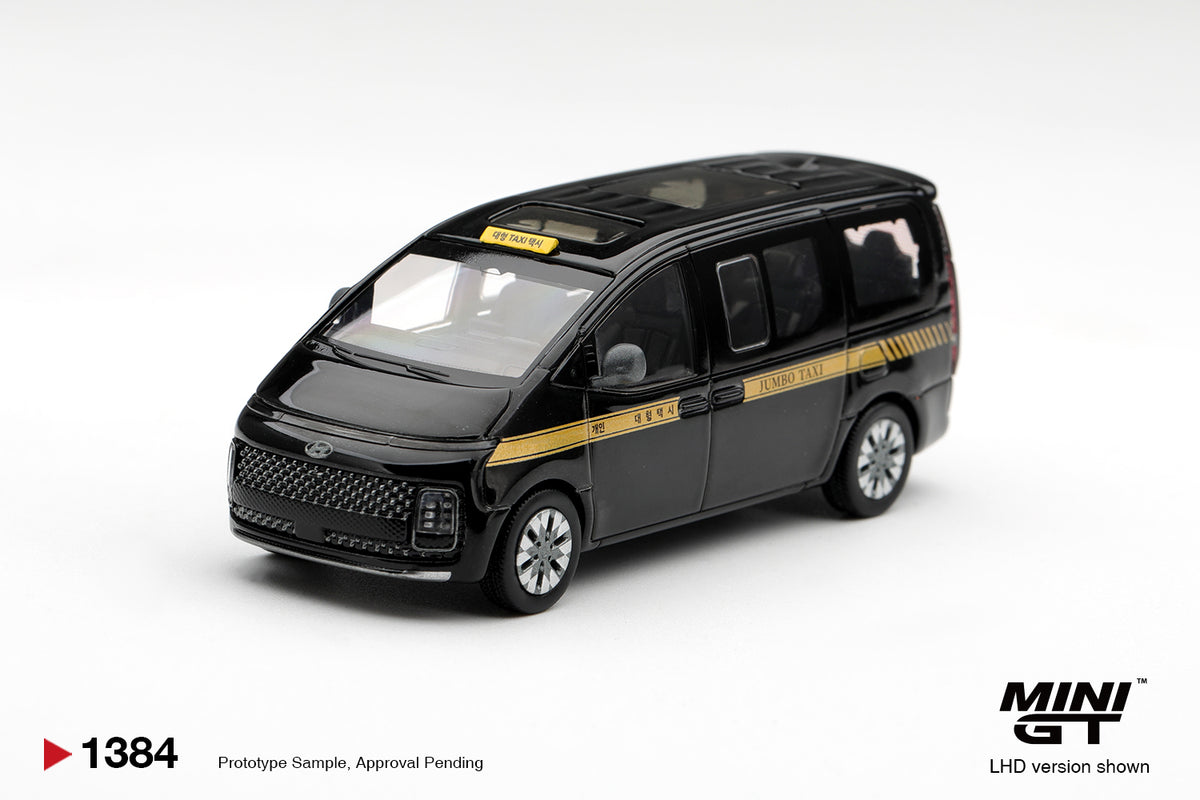 【2027年2月以降発売予定】 MINI GT MGT01384-L 1/64 Hyundai Staria TAXI Korea Exclusive LHD