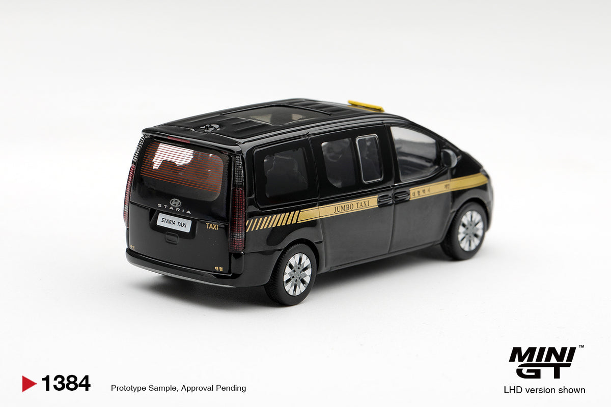 【2027年2月以降発売予定】 MINI GT MGT01384-L 1/64 Hyundai Staria TAXI Korea Exclusive LHD