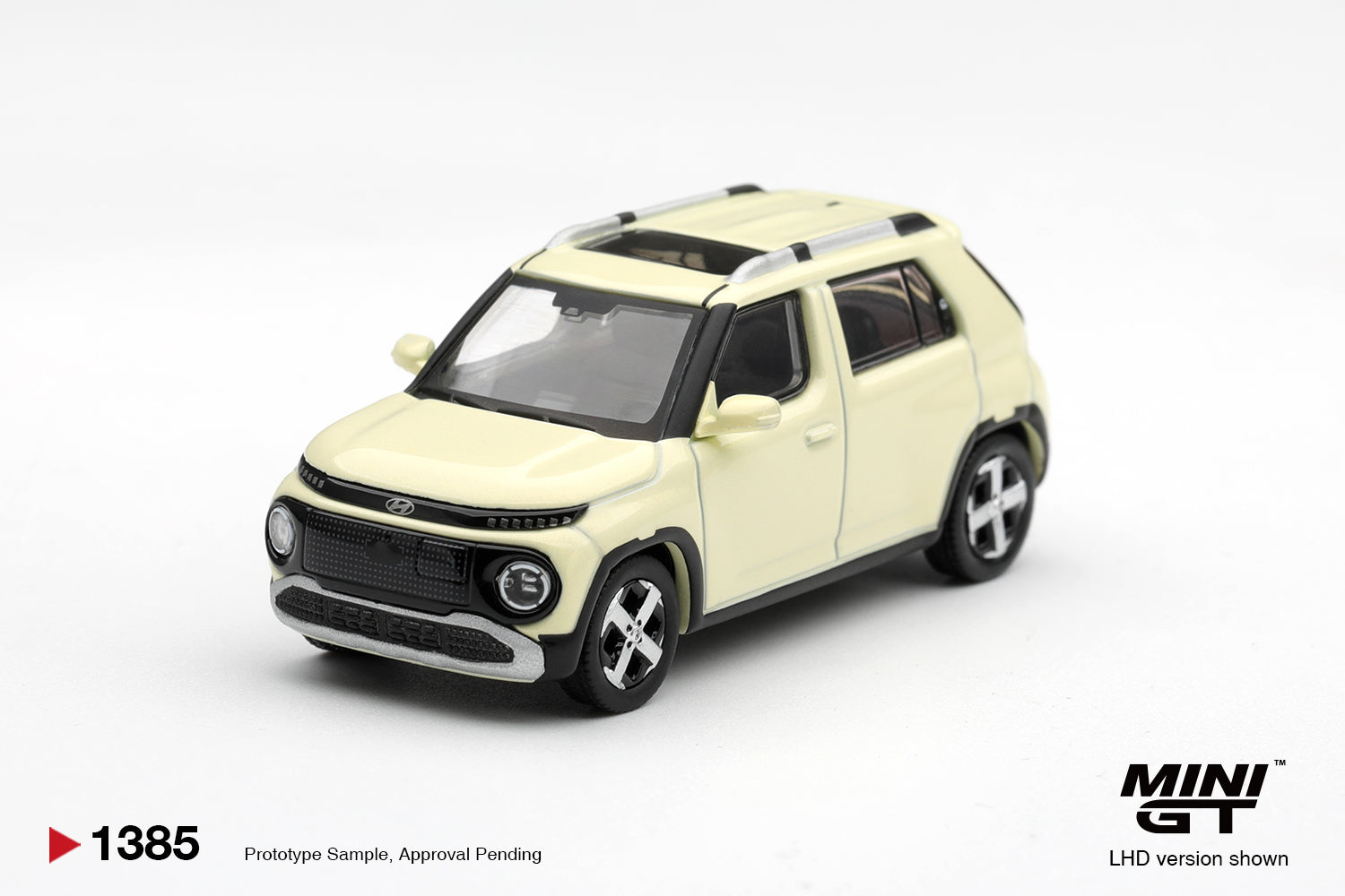希少 ブースター付 ビューティ Beauty Super L セレン動作品 2027年2月以降発売予定】 MINI GT MGT01385-L 1/64 Hyundai Casper
