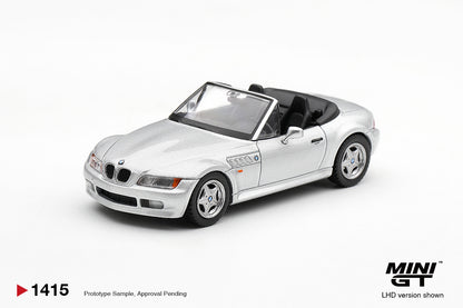 【2027年4月以降発売予定】 MINI GT MGT01415-L 1/64 BMW Z3 Titanium Silver LHD