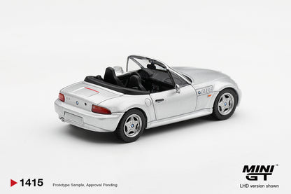 【2027年4月以降発売予定】 MINI GT MGT01415-R 1/64 BMW Z3 Titanium Silver RHD