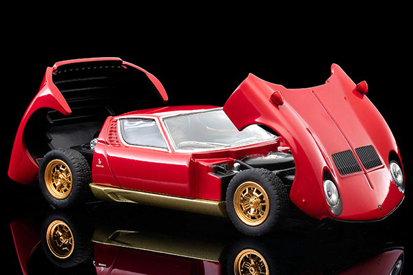 TLV 1/64 LV ランボルギーニ ミウラSV（赤） – Racing Models