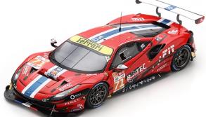 【2023年7月発売予定】 LookSmart LSLM150 1/43 Ferrari 488 GTE EVO No.71 - Spirit of Race - 24H Le Mans 2022 F. Dezoteux - P. Ragues - G. Aubry
