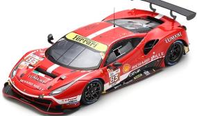 【2024年4月発売予定】 Looksmart LSLM168 1/43 Ferrari 488 GTE EVO No.83 RICHARD MILLE AF CORSE 24H Le Mans 2023L. Perez Companc - A. Rovera - L. Wadoux