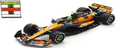 【2026年5月発売予定】 Spark S9622 1/43 McLaren MCL39 No.4 McLaren Formula 1 Team Winner Monaco GP 2025  Lando Norris