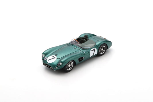 Spark S2447 1/43 Aston Martin DBR1 No.7 24H Le Mans 1959 G. Whitehead - B. Naylor