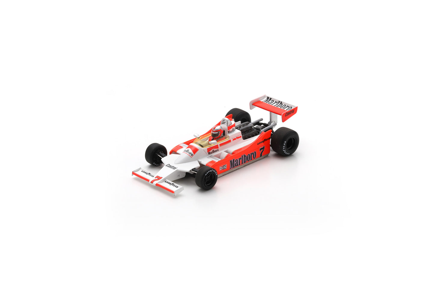 【2026年5月発売予定】 Spark S3988 1/43 McLaren M28 No.7 4th Monaco GP 1979 
John Watson