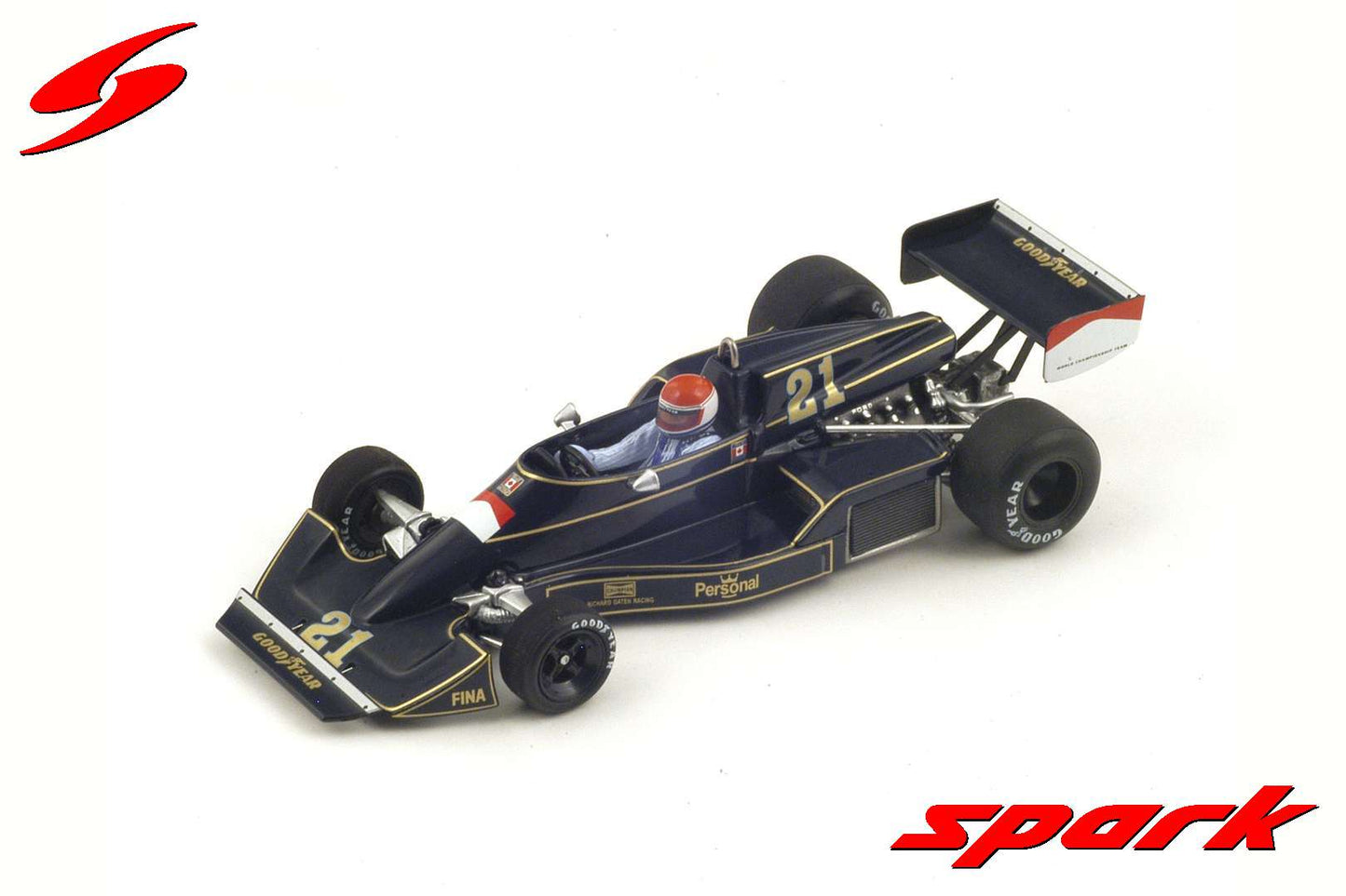 Spark S4046 1/43 Williams FW05 No.21 South African GP 1976 Michel Leclere