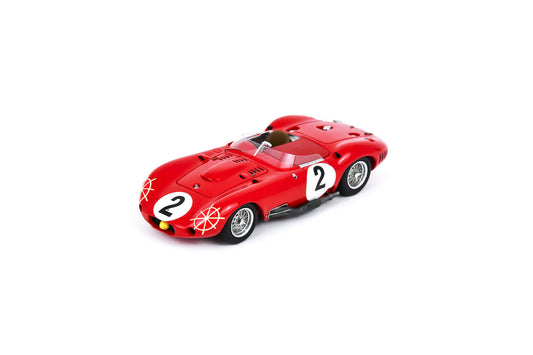 【2025年1月発売予定】 Spark S4546 1/43 Maserati 450 S No.2 Le Mans 24H 1957 J. Behra - A. Simon