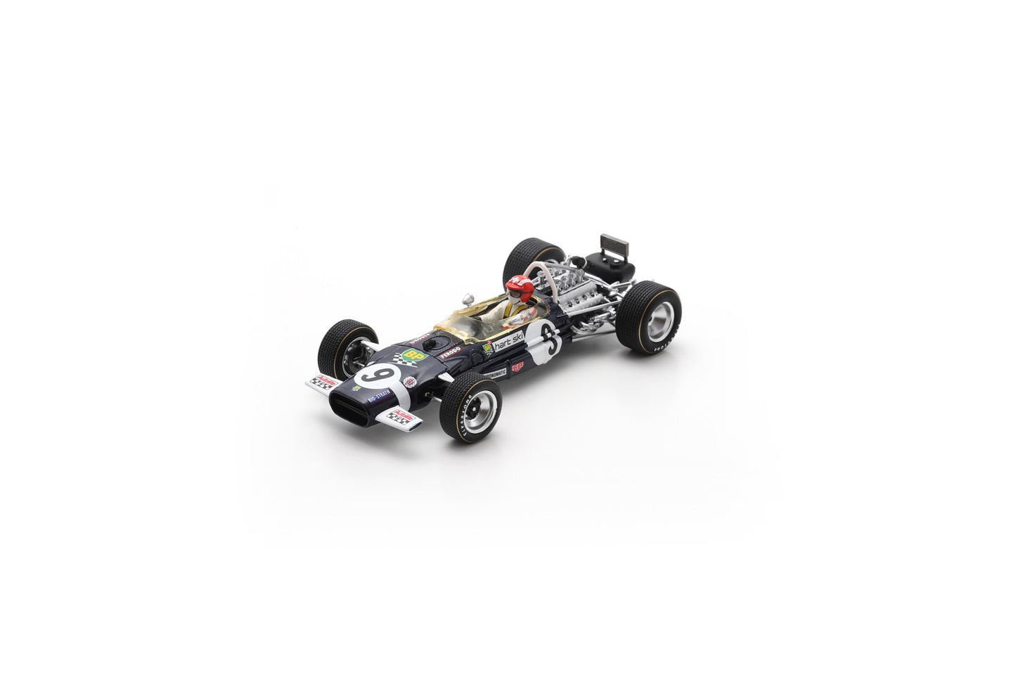 【2026年5月発売予定】 Spark S4830 1/43 Lotus 49B No.9 Monaco GP 1969
Jo Siffert