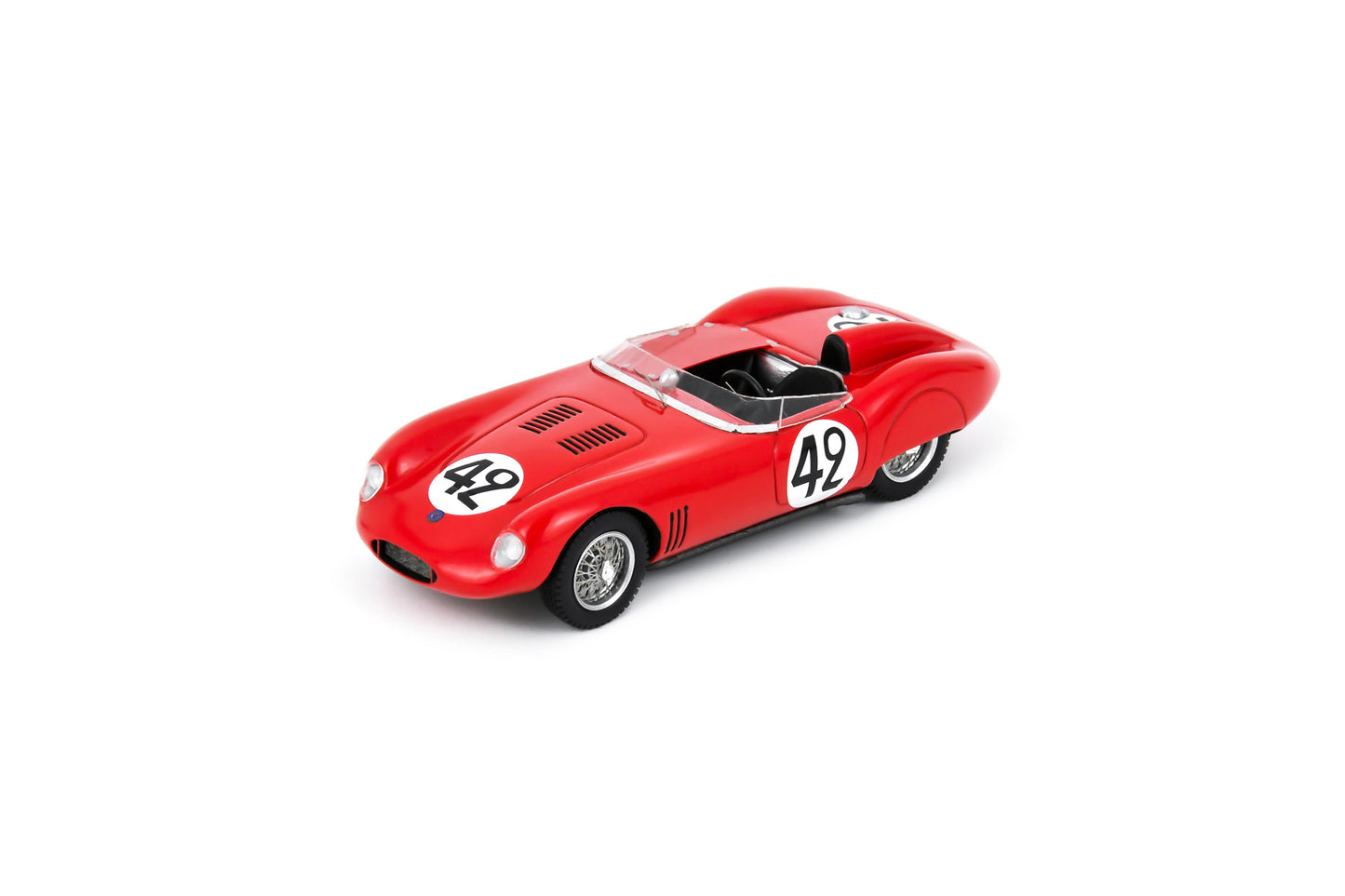 【2024年10月発売予定】 Spark S5085 1/43 Osca Sport 750 No.42  11th Le Mans 24H 1958 A. de Tomaso - C. Davis