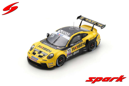 Spark S5235 1/43 Porsche 911 GT3 Cup No.73 Porsche Carrera Cup Brazil Champion 2022Enzo Elias