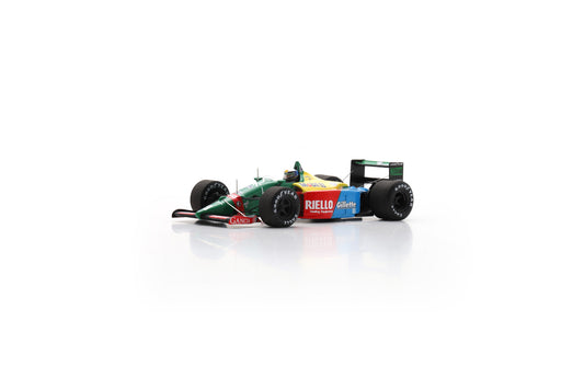 【2026年3月発売予定】 Spark S5316 1/43 Benetton B189 No.19 3rd British GP 1989
Alessandro Nannini