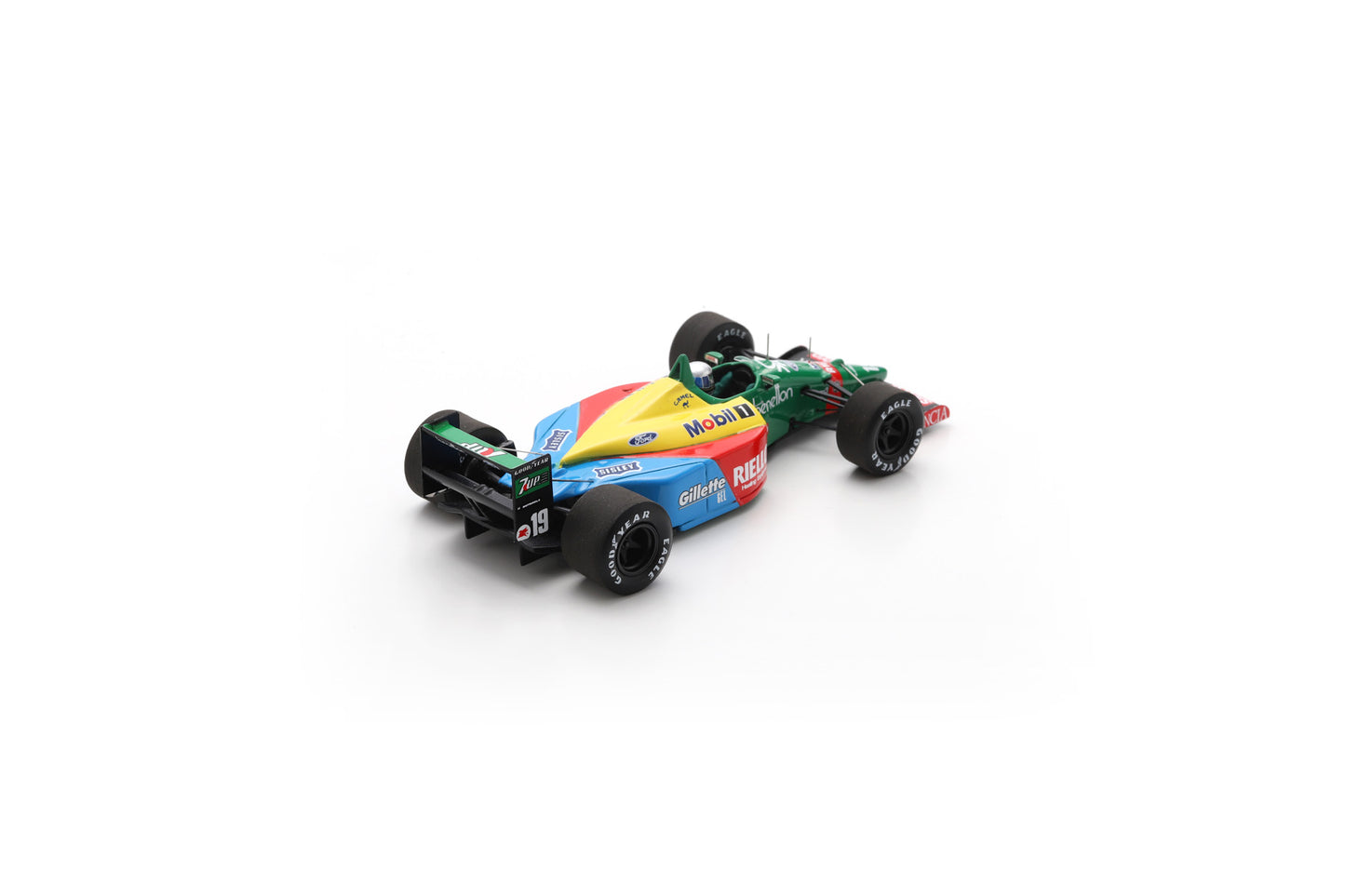【2026年3月発売予定】 Spark S5316 1/43 Benetton B189 No.19 3rd British GP 1989
Alessandro Nannini