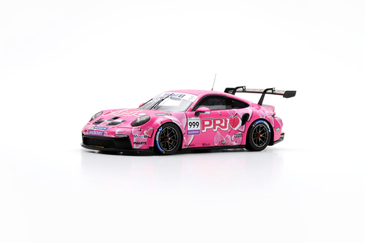 Spark S5669 1/43 Porsche 911 GT3 Cup No.999 Porsche Carrera Cup Brazil Champion 2023 Nicolas Costa