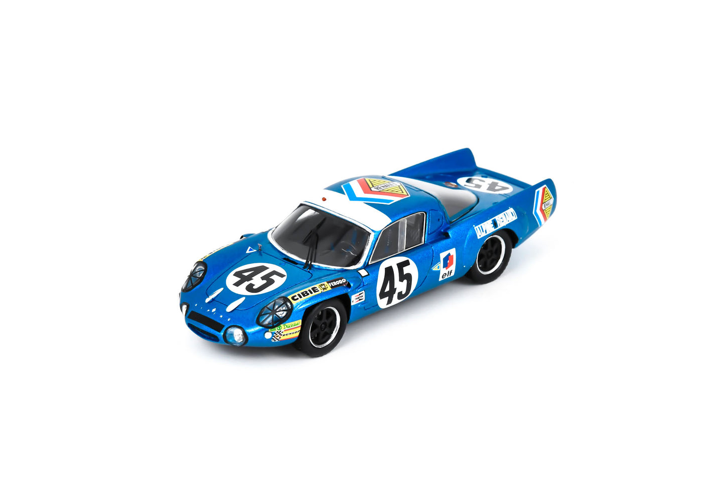 【2025年1月発売予定】 Spark S5694 1/43 Alpine A210 No.45 Le Mans 24H 1969 J-C. Killy - B. Wollek