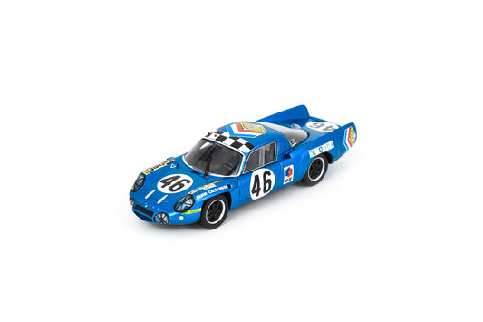 【2024年10月発売予定】 Spark S5695 1/43 Alpine A210 No.46 Le Mans 24H 1969 A. LeGuellec - B. Tramont