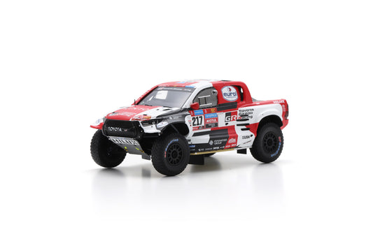 【2024年11月発売予定】 Spark S5885 1/43 TOYOTA HILUX No.217 5th Dakar Rally 2023 H. Lategan - B. Cummings