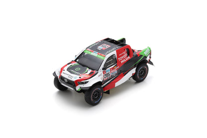 Spark S5890 1/43 TOYOTA HILUX No.205 3rd Dakar Rally 2022 Y. Al-Rajhi - M. Orr