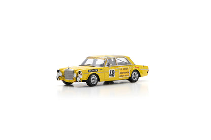 Spark S5893 1/43 Mercedes-Benz 300 SEL 6.8 AMG No.48 Test Drive Le Mans 24H 1972 Hans Heyer