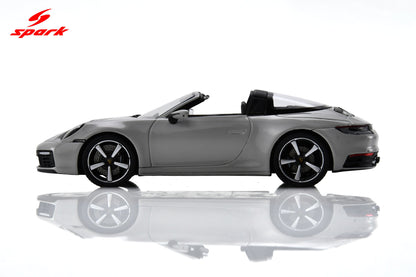Spark S6127 1/43 Porsche 911 Targa 4S (992) - Chalk