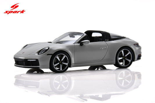 Spark S6127 1/43 Porsche 911 Targa 4S (992) - Chalk