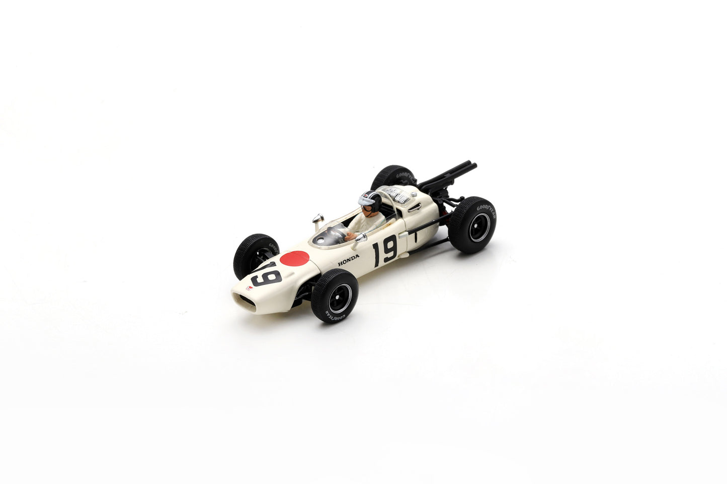 【2025年4月発売予定】 Spark S6219 1/43 Honda RA272 No.19 Monaco GP 1965 Ronnie Bucknum