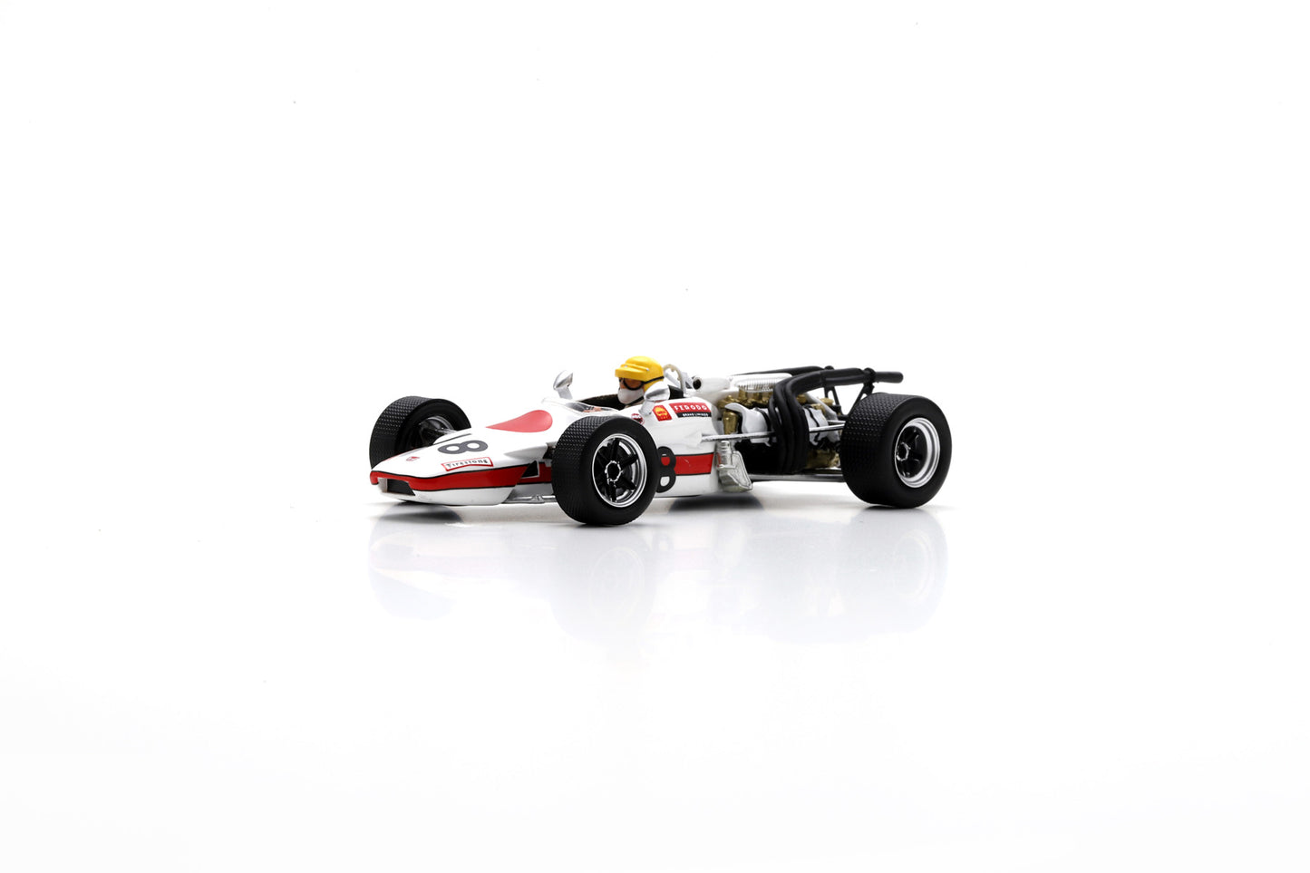 【2024年12月発売予定】 Spark S6227 1/43 Honda RA302 No.18 French GP 1968 Jo Schlesser