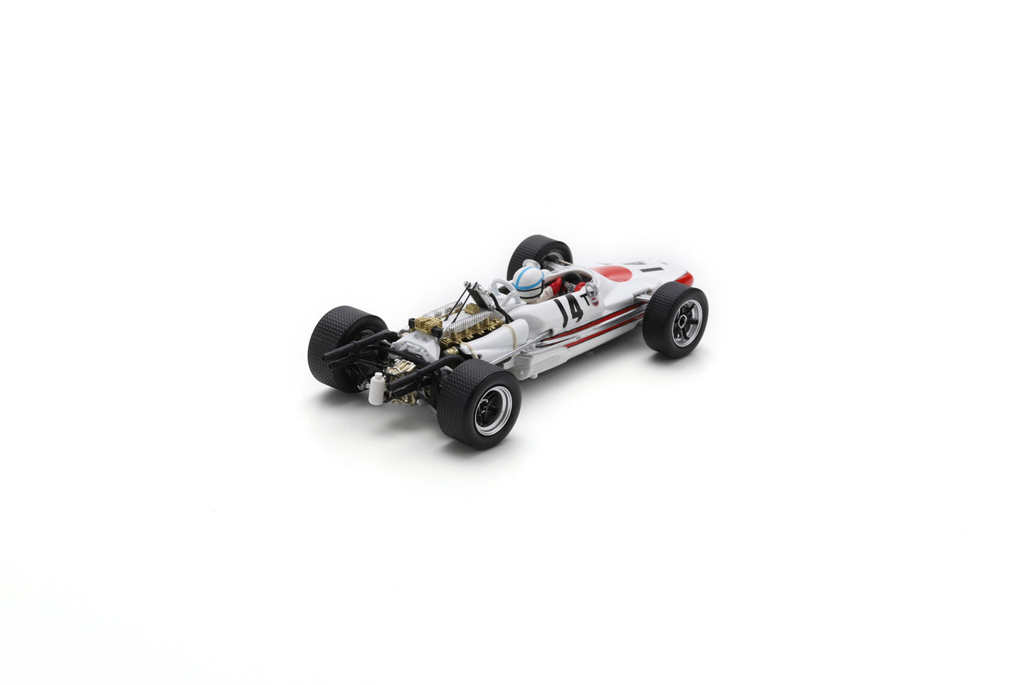 【2024年11月発売予定】 Spark S6228 1/43 Honda RA302 No.14 Practice Italian GP 1968 John Surtees