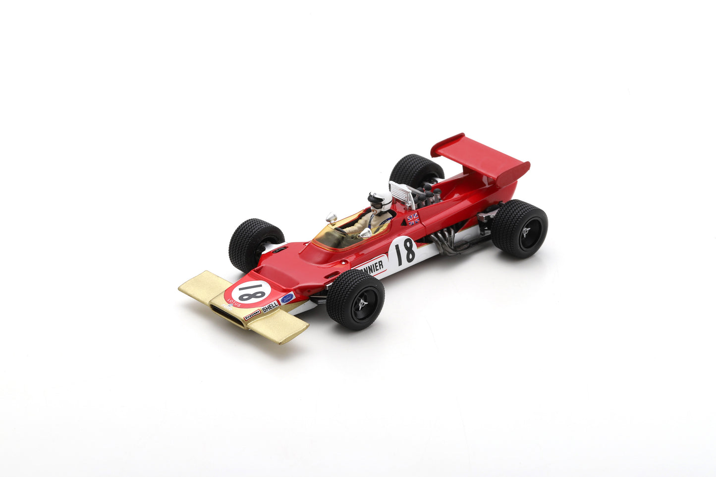 【2023年10月発売予定】Spark S6353  1/43 Lotus 63 No.18 British GP 1969  Jo Bonnier