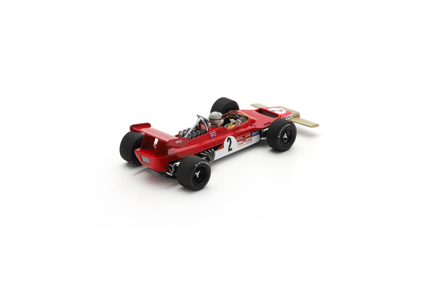 【2025年4月発売予定】 Spark S6355 1/43 Lotus 63 No.2 2nd Gold Cup 1969 Jochen Rindt