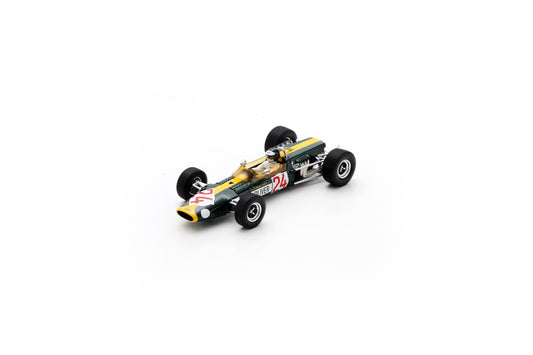 【2026年4月発売予定】 Spark S6359 1/43 Lotus 48 No.24 Winner German GP F2 1967
Jackie Oliver