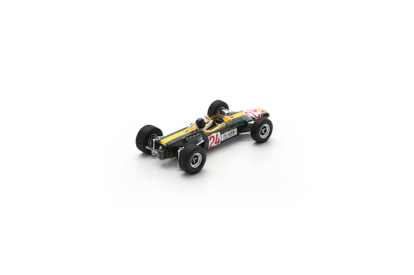 【2026年4月発売予定】 Spark S6359 1/43 Lotus 48 No.24 Winner German GP F2 1967
Jackie Oliver