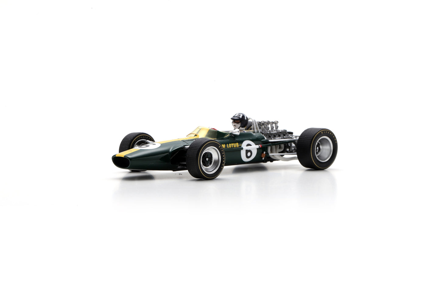 【2025年3月発売予定】 Spark S6360 1/43 Lotus 49 No.6 British GP 1967 Graham Hill