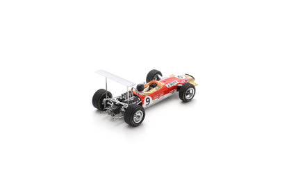 【2026年4月発売予定】 Spark S6367 1/43 Lotus 49B No.9 British GP 1968
 Jackie Oliver
