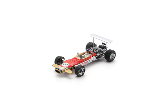 【2026年5月発売予定】 Spark S6369 1/43 Lotus 49B No.3 2nd German GP 1968
Graham Hill
