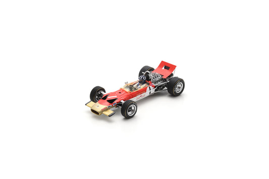 【2026年4月発売予定】 Spark S6376 1/43 Lotus 49B No.1 Winner Monaco GP 1969
 Graham Hill