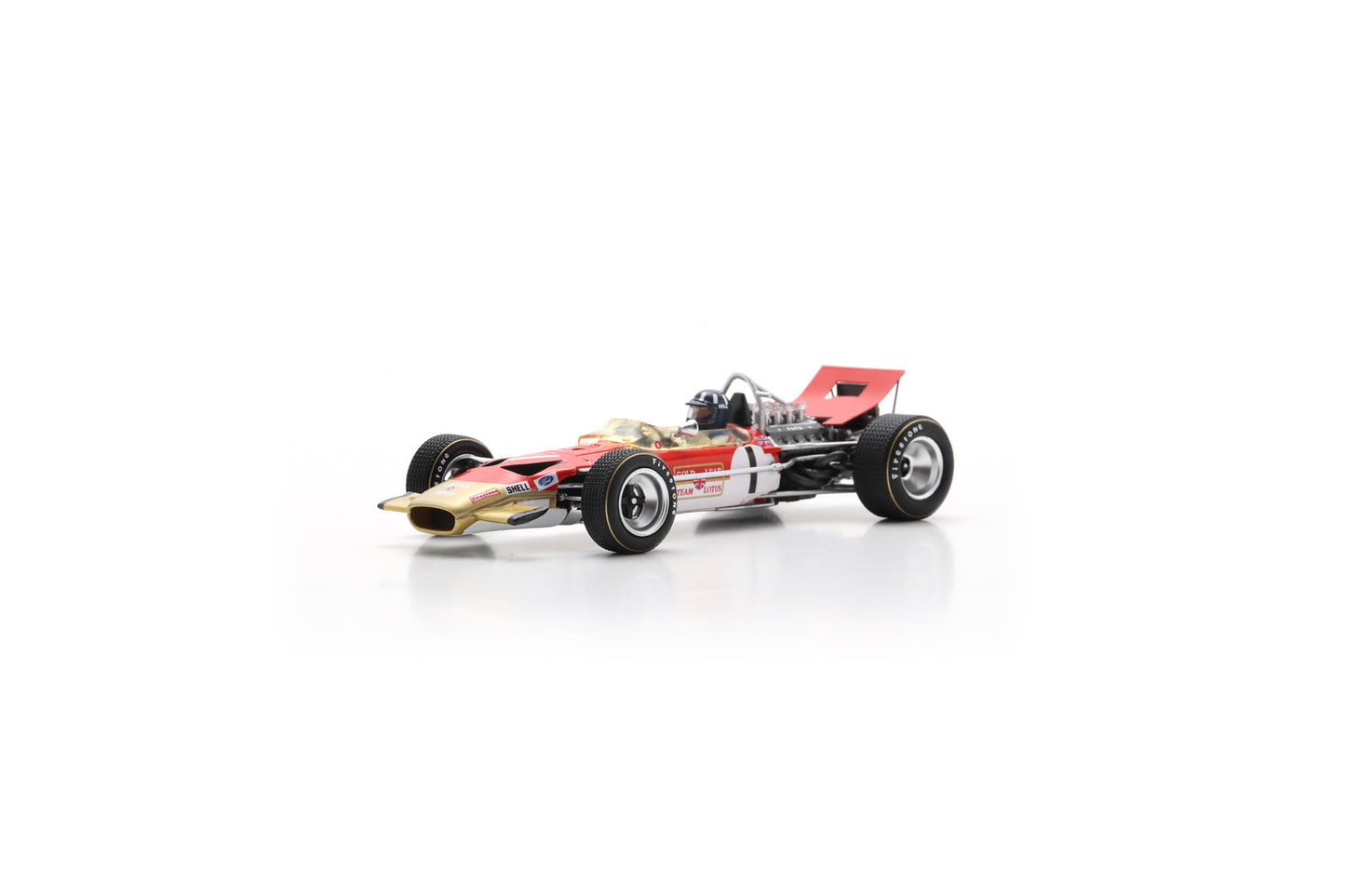 【2026年4月発売予定】 Spark S6376 1/43 Lotus 49B No.1 Winner Monaco GP 1969
 Graham Hill